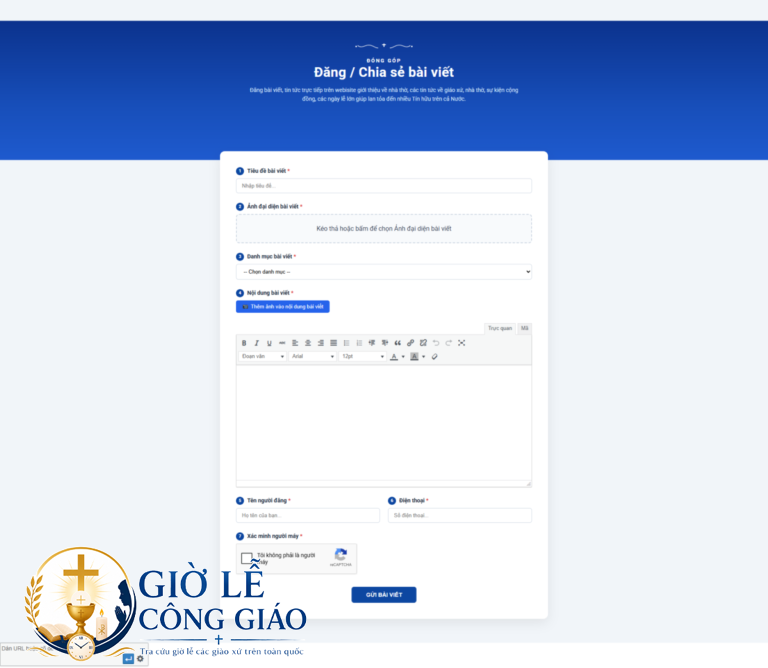 RA MẮT CÔNG CỤ ĐĂNG BÀI VIẾT, TIN TỨC TRỰC TIẾP